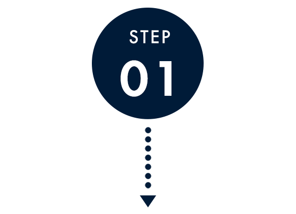 図：STEP01のフロー図